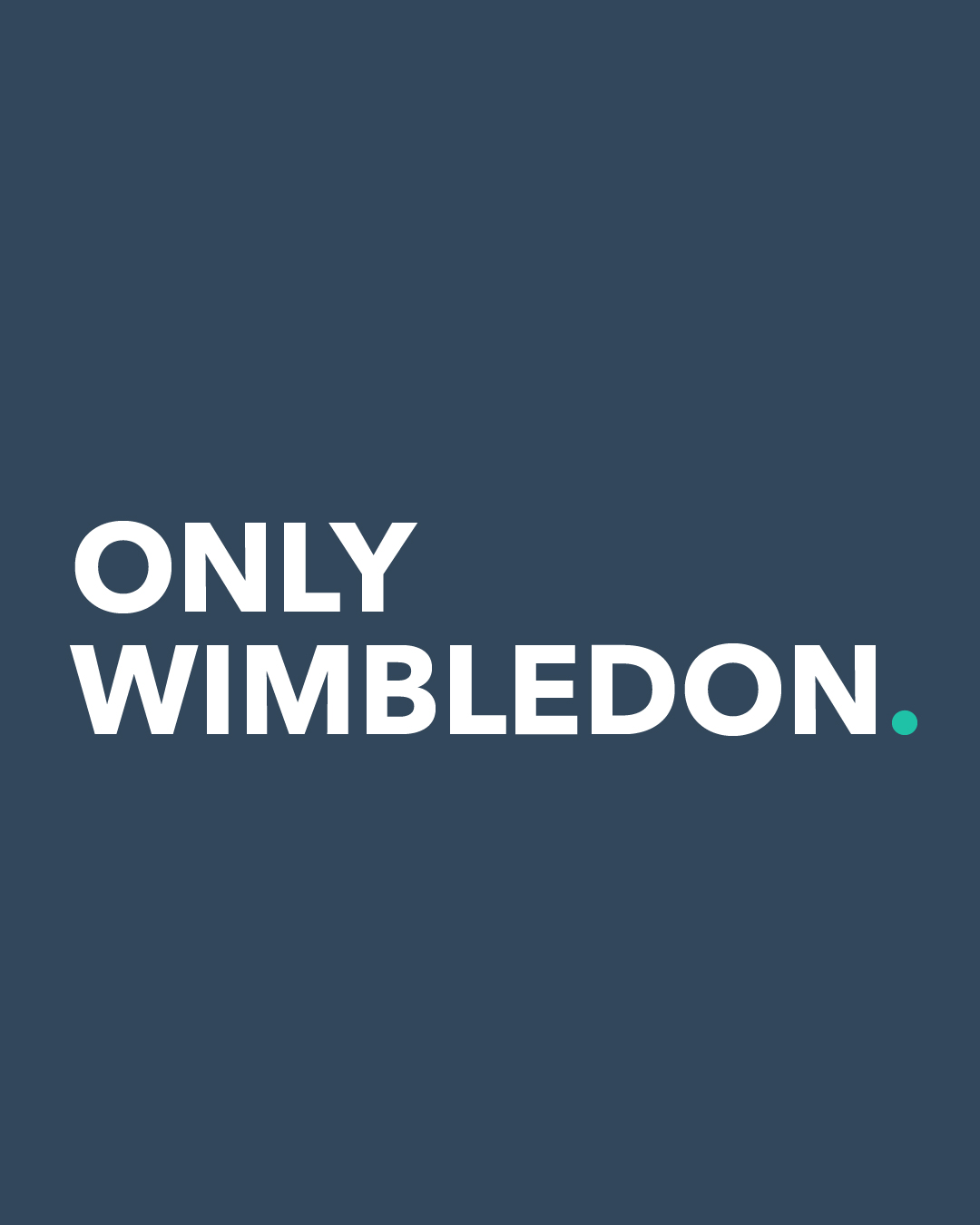 only wimbledon logo